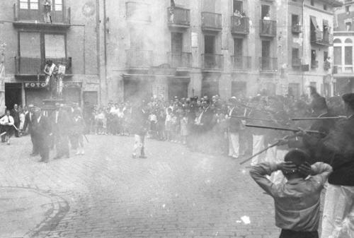 Procesión de San Juan en la Plaza Gorriti, 1935