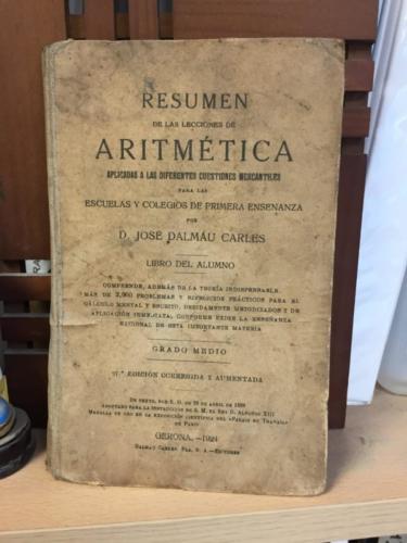 Libro aritmetica